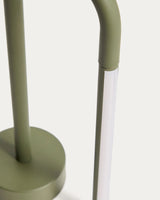 Tragbare Tischlampe Bow aus grünem Aluminium von Kave Home – Bild 6