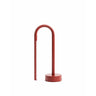 Tragbare Tischlampe Bow aus rotem Aluminium von Kave Home – Bild 1
