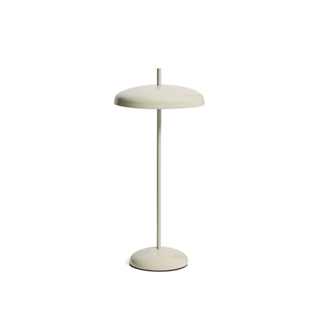 Tragbare Tischlampe Porte aus hellgrauem Aluminium von Kave Home – Bild 1