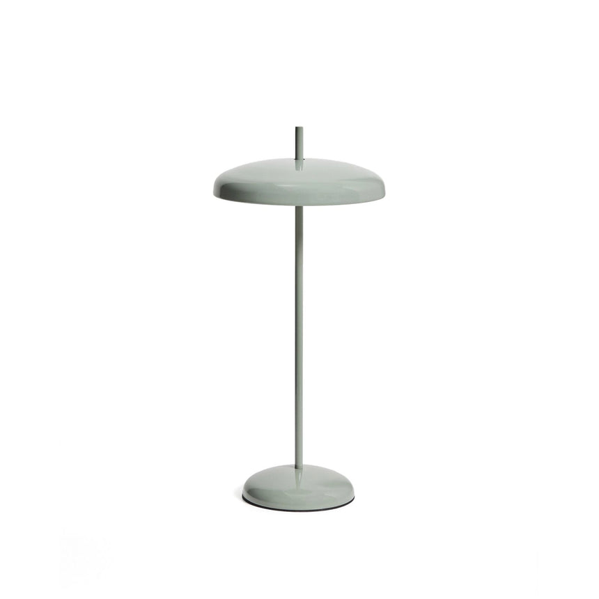 Tragbare Tischlampe Porte aus hellgrünem Metall von Kave Home – Bild 1