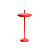 Tragbare Tischlampe Porte aus rotem Aluminium von Kave Home – Bild 1