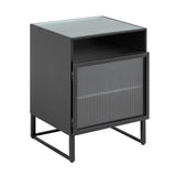 Trixie Nachttisch Stahl mit schwarzem Finish 45 x 58 cm von Kave Home – Produktbild 8