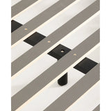 Unterbau Norlen aus Nussbaumfurnier mit dunklem Finish für Matratzen 160 x 200 cm FSC Mix Credit von Kave Home – Produktbild 11