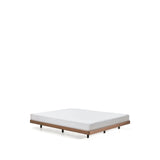 Unterbau Norlen aus Nussbaumfurnier mit dunklem Finish für Matratzen 180 x 200 cm FSC Mix Credit von Kave Home – Produktbild 4