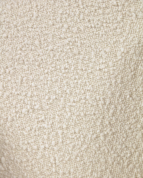 Vania Schaukelstuhl mit Bezug in Bouclé weiß von Kave Home – Produktbild 4
