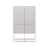 Vedrana Highboard 4 Türen MDF weiß lackiert 97,5 x 160 cm von Kave Home – Bild 1