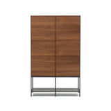 Vedrana Highboard 4 Türen aus Nussholzfurnier oder MDF, 97.5 x 160 cm von Kave Home – Bild 1