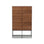 Vedrana Highboard 4 Türen aus Nussholzfurnier oder MDF, 97.5 x 160 cm von Kave Home – Bild 1