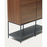 Vedrana Highboard 4 Türen aus Nussholzfurnier oder MDF, 97.5 x 160 cm von Kave Home – Bild 11