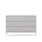 Vedrana Kommode 3 Schubladen MDF weiß lackiert 110 x 75 cm von Kave Home – Bild 1