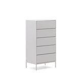 Vedrana Kommode 5 Schubladen MDF weiß lackiert 60 x 114 cm von Kave Home – Bild 5