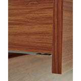 Vedrana Kommode 5 Schubladen aus Nussholzfurnier oder Holz und Stahlbeinen 60 x 114 cm von Kave Home – Bild 12