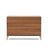 Vedrana Kommode aus 3 Schubladen aus Nussholzfurnier oder Holz und Stahlbeinen 110 x 75 cm von Kave Home – Bild 1