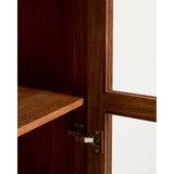 Vitrine Norani aus massivem Akazienholz und Akazienfurnier 110 x 185 cm von Kave Home – Bild 10