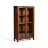 Vitrine Norani aus massivem Akazienholz und Akazienfurnier 110 x 185 cm von Kave Home – Bild 3