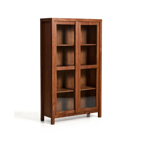 Vitrine Norani aus massivem Akazienholz und Akazienfurnier 110 x 185 cm von Kave Home – Bild 3