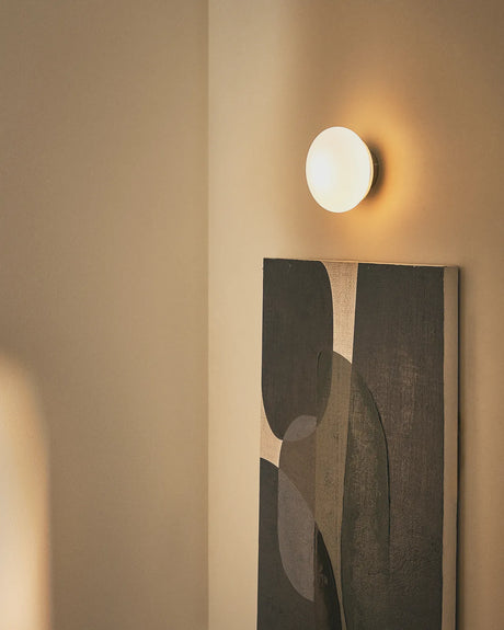 Wandleuchte Bamila aus Rauchglas und Nickel Ø 15 cm oder 25 cm von Kave Home – Bild 3