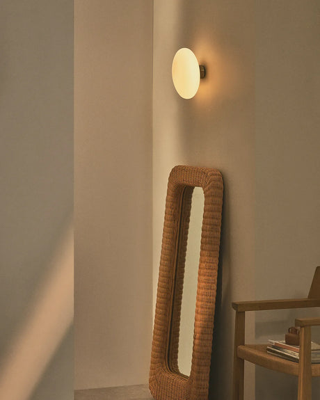 Wandleuchte Bamila aus Rauchglas und Nickel Ø 25 cm von Kave Home – Bild 2