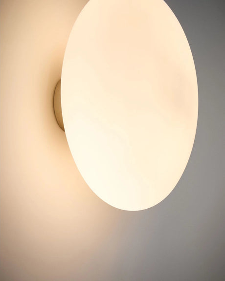 Wandleuchte Bamila aus Rauchglas und Nickel Ø 25 cm von Kave Home – Bild 6