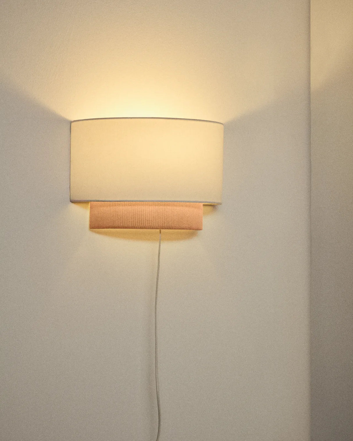 Wandleuchte Bianella aus Baumwolle und Cord, Ø 40 cm von Kave Home – Bild 2