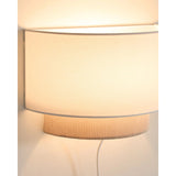 Wandleuchte Bianella aus Baumwolle und Cord, Ø 40 cm von Kave Home – Bild 4
