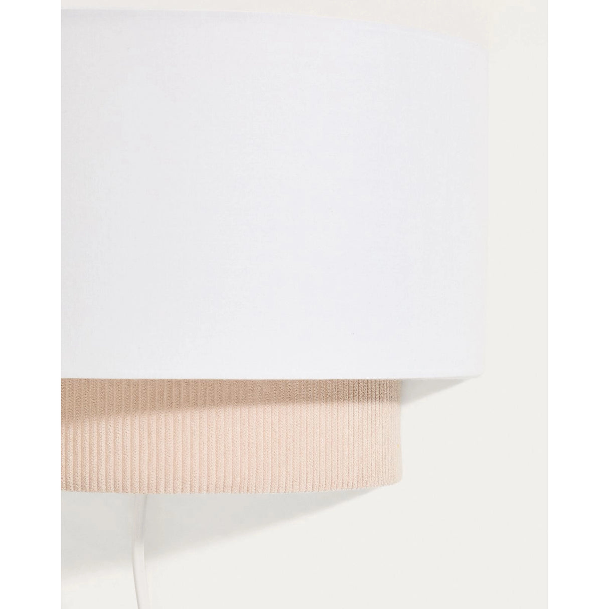 Wandleuchte Bianella aus Baumwolle und Cord, Ø 40 cm von Kave Home – Bild 5