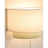 Wandleuchte Bianella aus Baumwolle und türkisfarbenem Cord, Ø 40 cm von Kave Home – Bild 4