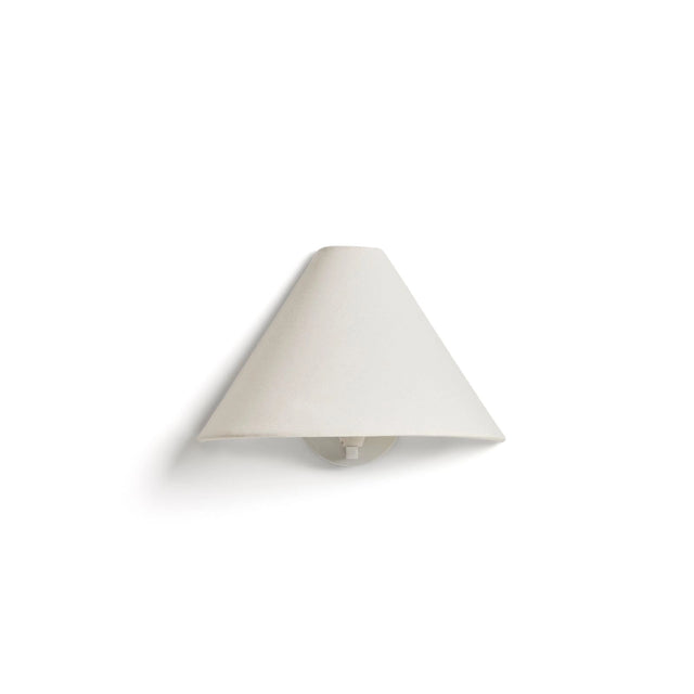 Wandleuchte Lumeni aus Kautschukholz und Leinen in Beige, 30 cm von Kave Home – Bild 1