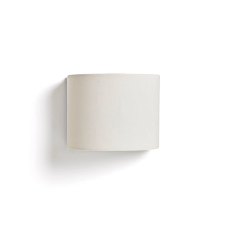 Wandleuchte Umbran aus dunkelbraunem Kautschukholz und Leinen in Beige von Kave Home – Bild 3