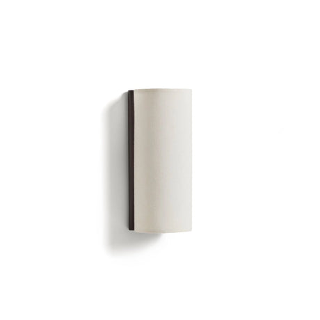 Wandleuchte Umbran aus dunkelbraunem Kautschukholz und Leinen in Beige von Kave Home – Bild 1