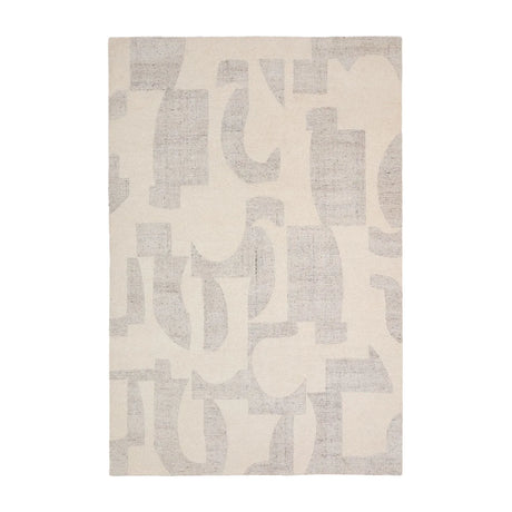 Wollmix-Teppich Norela mit Jacquard-Muster, grau 300 x 200 cm von Kave Home – Bild 1