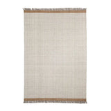 Wollteppich Brina mit Jacquard-Fischgrätmuster, beige, 300 x 200 cm von Kave Home – Bild 1