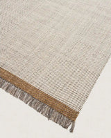 Wollteppich Brina mit Jacquard-Fischgrätmuster, beige, 300 x 200 cm von Kave Home – Bild 3