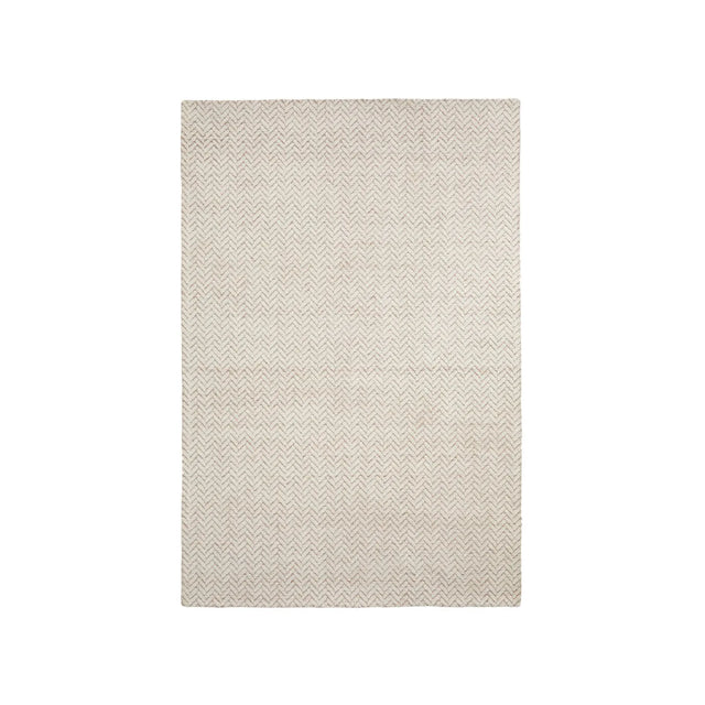 Wollteppich Calira mit Jacquard-Flechtmuster, beige, 230 x 160 cm von Kave Home – Bild 1