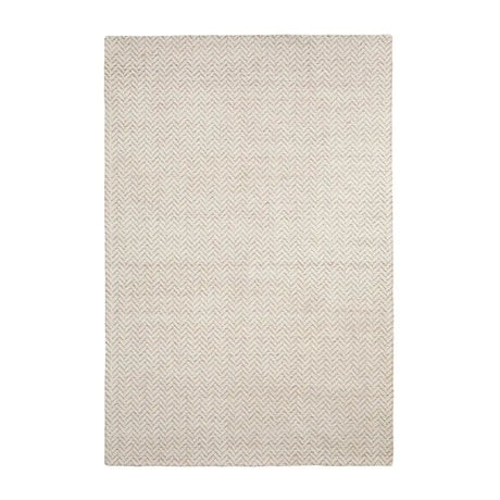 Wollteppich Calira mit Jacquard-Flechtmuster, beige, 300 x 200 cm von Kave Home – Bild 1