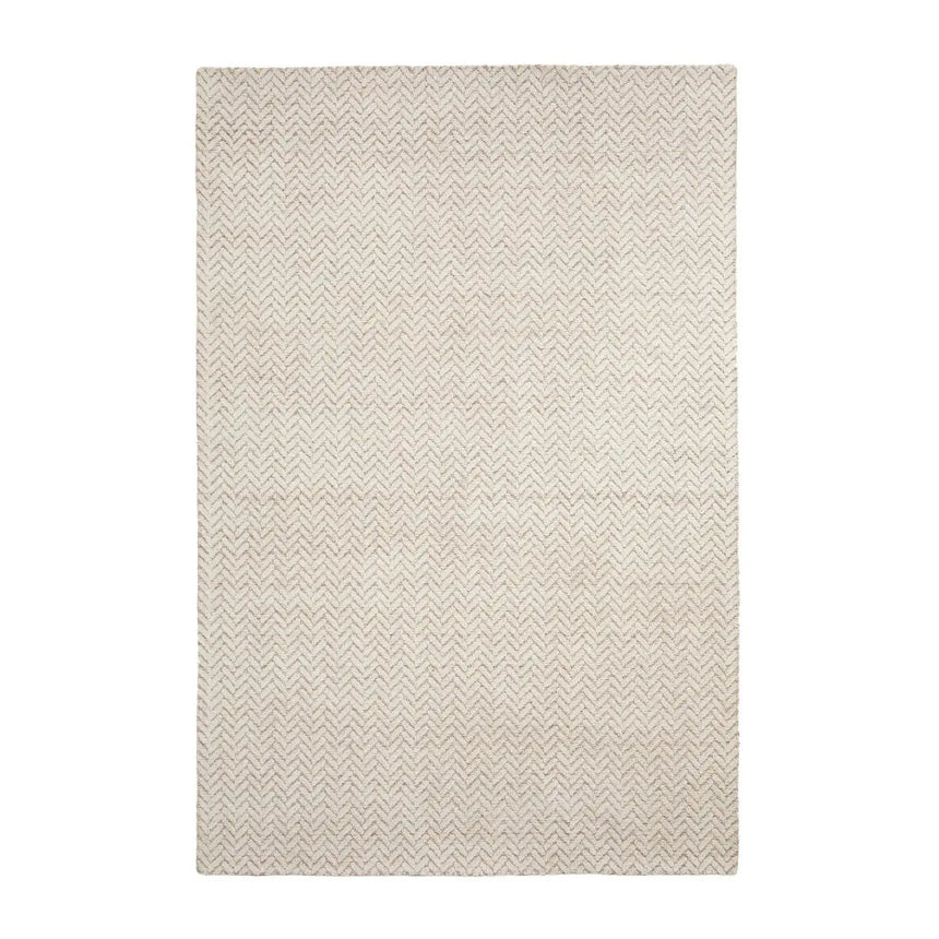 Wollteppich Calira mit Jacquard-Flechtmuster, beige, 300 x 200 cm von Kave Home – Bild 1