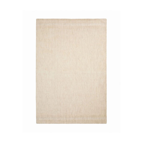 Wollteppich Dalena mit Jacquard-Streifenmuster, beige, 230 x 160 cm von Kave Home – Bild 1