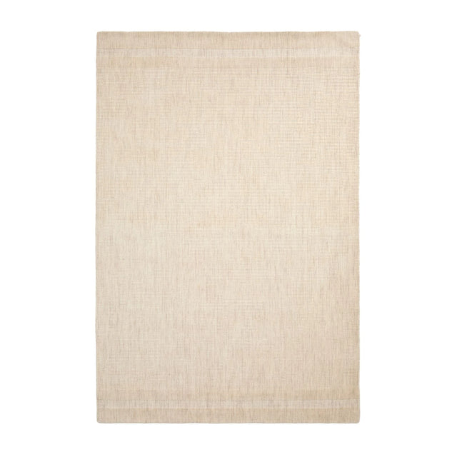 Wollteppich Dalena mit Jacquard-Streifenmuster, beige, 300 x 200 cm von Kave Home – Bild 1