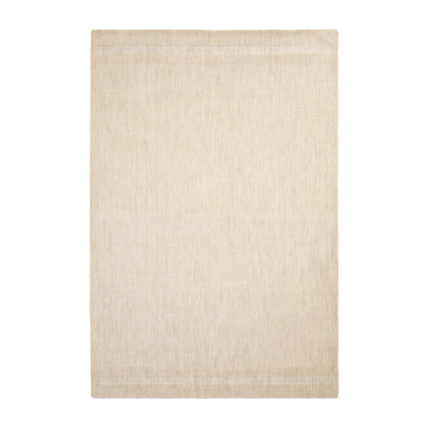 Wollteppich Dalena mit Jacquard-Streifenmuster, beige, 300 x 200 cm von Kave Home – Bild 1