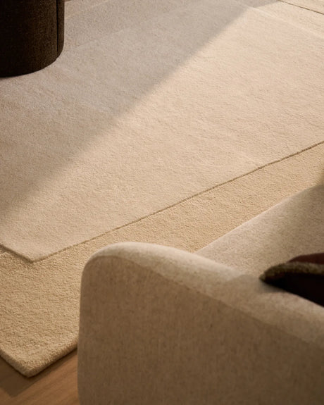 Wollteppich Dennie mit beigem Muster 200 x 300 cm von Kave Home – Bild 3