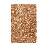 Wollteppich Poreni mit kontrastierendem Jacquardmuster, beige, 200 x 300 cm von Kave Home – Bild 1