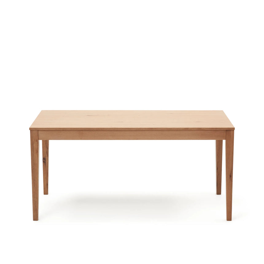 Yain Ausziehtisch aus Eichenfurnier und massiver Eiche 160 (220) x 80 cm von Kave Home – Produktbild 12