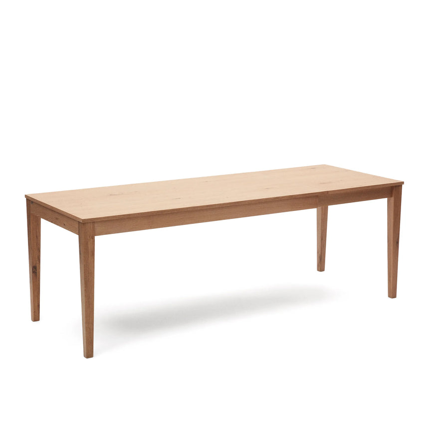 Yain Ausziehtisch aus Eichenfurnier und massiver Eiche 160 (220) x 80 cm von Kave Home – Produktbild 14