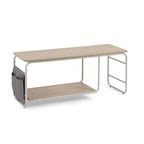Yamina TV-Schrank aus Melamin und Stahl mit weißem Finish 110 x 46 cm von Kave Home – Produktbild 8