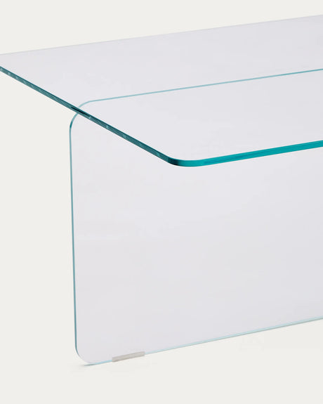 Couchtisch Zaren aus gehärtetem Glas 120 x 60 cm – Bild 1