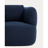 Drehsessel mit Kissen Martina in Lammfelloptik in Marineblau FSC Mix Credit – Bild 8