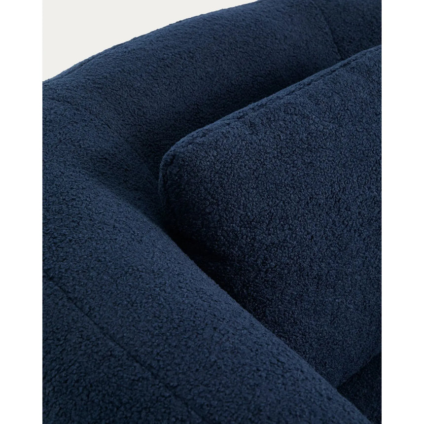 Drehsessel mit Kissen Martina in Lammfelloptik in Marineblau FSC Mix Credit – Bild 9