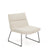 Sessel Asen in Chenille mit schwarzen Stahlbeinen FSC 100% – Bild 1