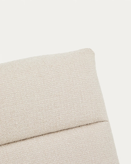 Sessel Asen in Chenille mit schwarzen Stahlbeinen FSC 100% – Bild 8