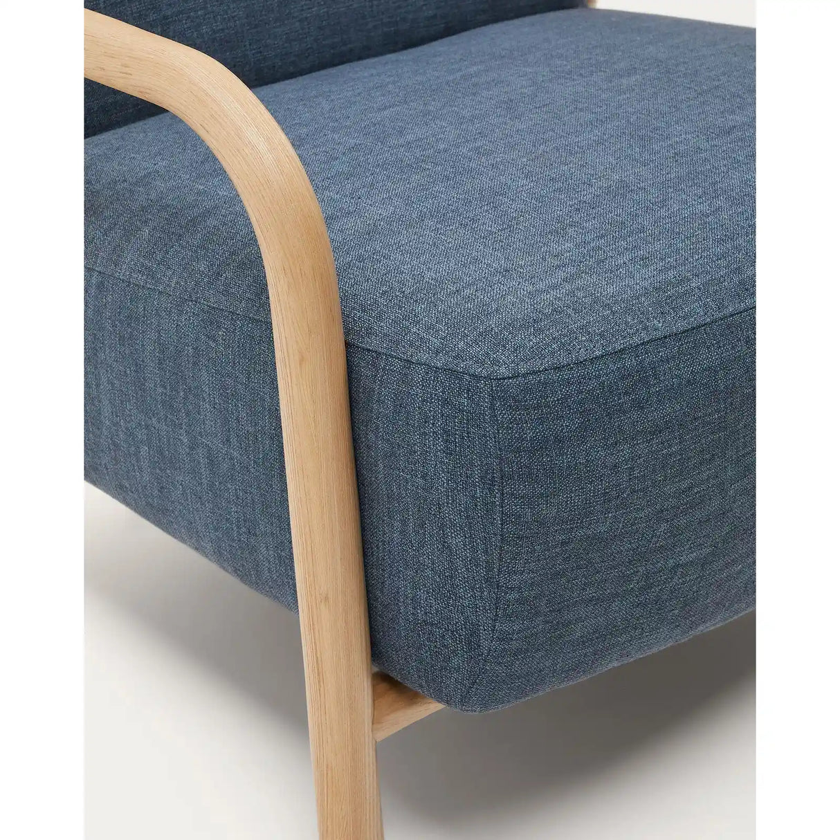 Sessel Sylo blau aus massivem Eschenholz FSC 100% – Bild 2